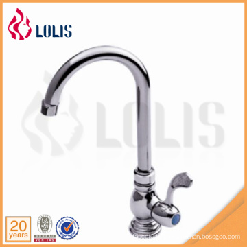 Chine fournisseur laiton simple levier cuisine froid robinet d&#39;eau commerciale